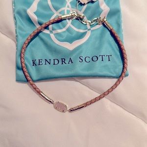 Kendra Scott Cooper Braided Leather Choker